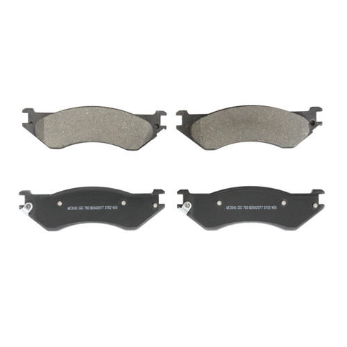 Essentials Front Disc Brake Pad Set Ceramic EC702 - angled view