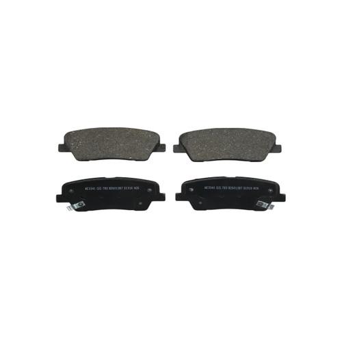 Essentials Rear Disc Brake Pad Set Ceramic EC1916 - angled view