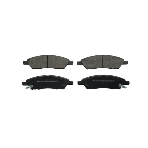 Essentials Front Disc Brake Pad Set Ceramic EC1592 - angled view