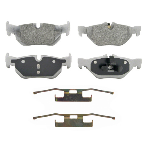 ThermoQuiet Rear Disc Brake Pad Set Semi-Metallic MX1267 - top view
