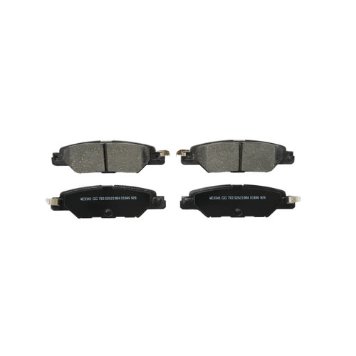 Essentials Rear Disc Brake Pad Set Ceramic EC1846 - angled view