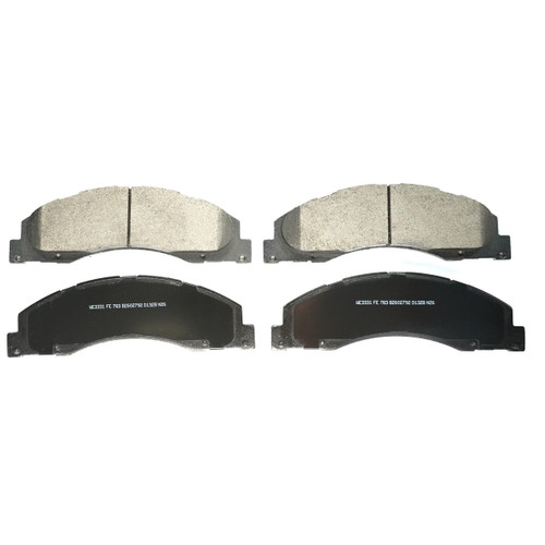 Essentials Front Disc Brake Pad Set Semi-Metallic ES1328 - angled view