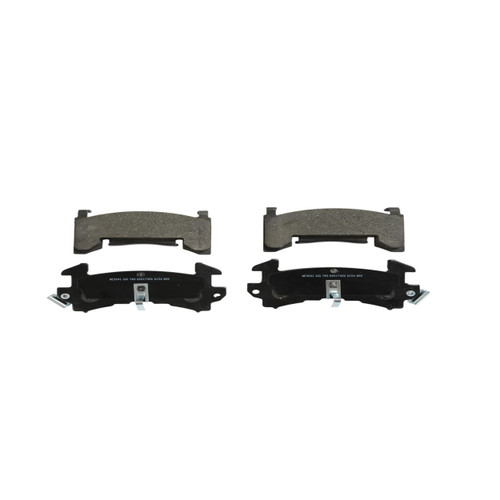 Essentials Front Disc Brake Pad Set Semi-Metallic ES450 - angled view