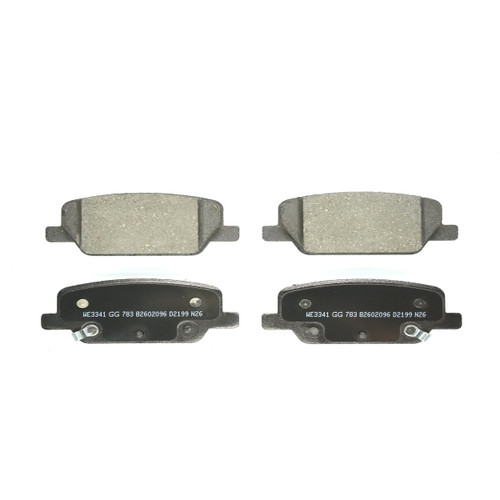Essentials Rear Disc Brake Pad Set Ceramic EC2199 - angled view
