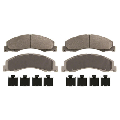 ThermoQuiet Front Disc Brake Pad Set Semi-Metallic MX1328 - top view
