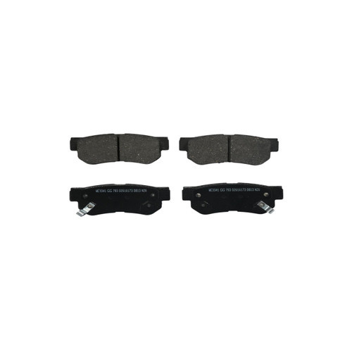 Essentials Rear Disc Brake Pad Set Ceramic EC813 - angled view