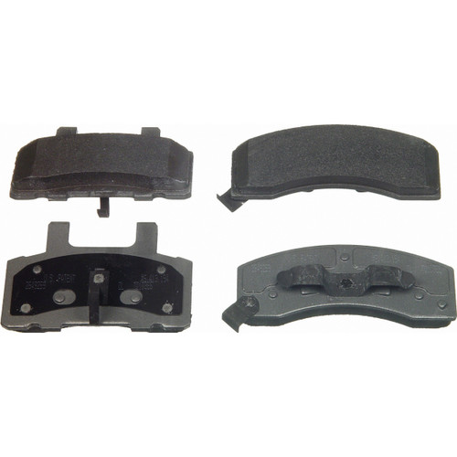 ThermoQuiet Front Disc Brake Pad Set Semi-Metallic MX370 - angled view