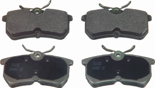 ThermoQuiet Rear Disc Brake Pad Set Semi-Metallic MX886 - top view