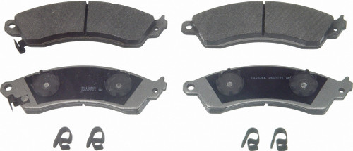 ThermoQuiet Front Disc Brake Pad Set Semi-Metallic MX412 - top view