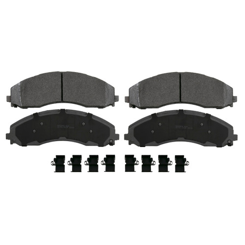 ThermoQuiet Front Disc Brake Pad Set Semi-Metallic MX2018 - top view