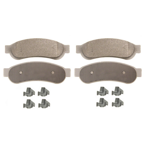 ThermoQuiet Rear Disc Brake Pad Set Semi-Metallic MX1334 - top view