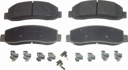 ThermoQuiet Front Disc Brake Pad Set Semi-Metallic MX1069 - top view