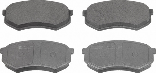 ThermoQuiet Front Disc Brake Pad Set Semi-Metallic MX433B - top view