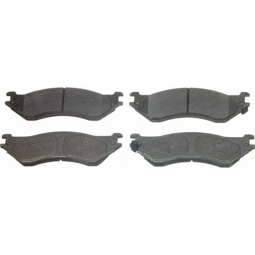 ThermoQuiet Front Disc Brake Pad Set Semi-Metallic MX702 - angled view