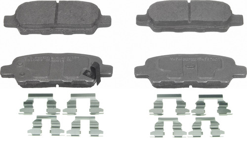 ThermoQuiet Rear Disc Brake Pad Set Ceramic PD905 - top view