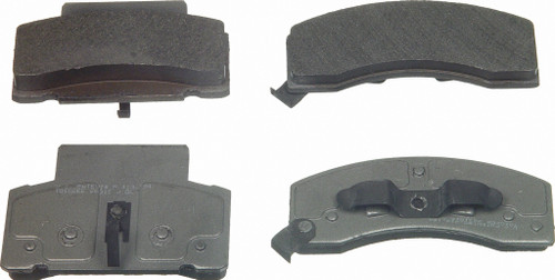 ThermoQuiet Front Disc Brake Pad Set Semi-Metallic MX459 - top view