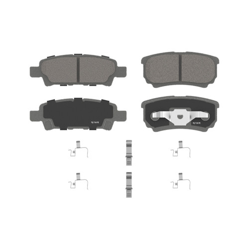 ThermoQuiet Rear Disc Brake Pad Set Ceramic PD1037 - angled view
