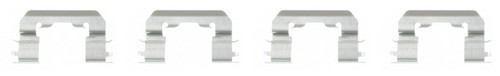 ThermoQuiet Front Disc Brake Pad Set Ceramic QC1444 - kit contents