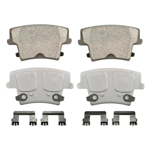ThermoQuiet Rear Disc Brake Pad Set Ceramic PD1057 - top view