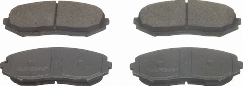 ThermoQuiet Front Disc Brake Pad Set Ceramic QC1188 - top view