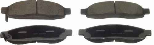 ThermoQuiet Front Disc Brake Pad Set Ceramic QC1063 - top view