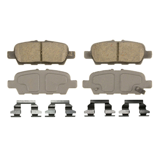 ThermoQuiet Rear Disc Brake Pad Set Ceramic QC1393 - top view