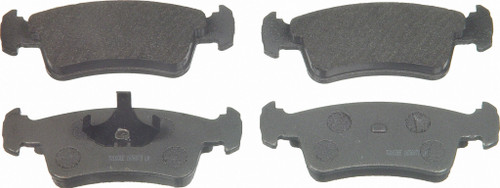 ThermoQuiet Front Disc Brake Pad Set Semi-Metallic MX359 - top view