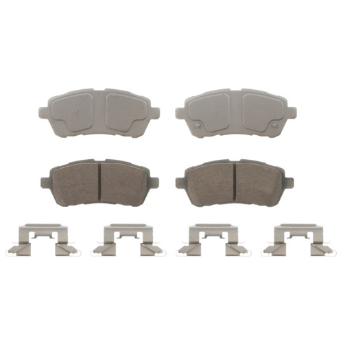 ThermoQuiet Front Disc Brake Pad Set Ceramic QC1454 - top view