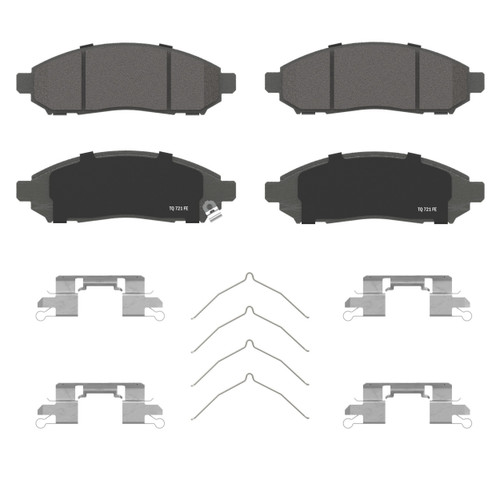 ThermoQuiet Front Disc Brake Pad Set Ceramic QC1094 - angled view
