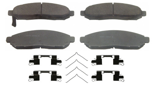 ThermoQuiet Front Disc Brake Pad Set Ceramic QC1094 - top view