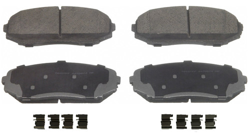 ThermoQuiet Front Disc Brake Pad Set Ceramic QC1258A - top view