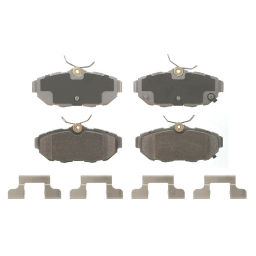 ThermoQuiet Rear Disc Brake Pad Set Ceramic QC1465 - top view