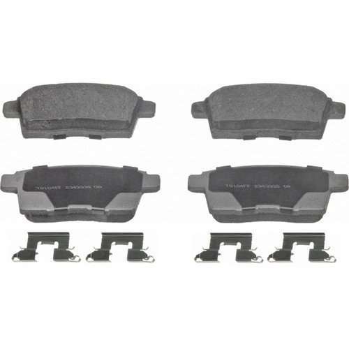ThermoQuiet Rear Disc Brake Pad Set Ceramic QC1259 - angled view