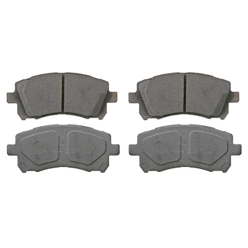 ThermoQuiet Front Disc Brake Pad Set Ceramic PD721 - top view