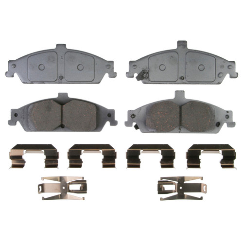ThermoQuiet Front Disc Brake Pad Set Ceramic QC752A - top view