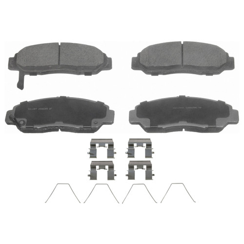 ThermoQuiet Front Disc Brake Pad Set Ceramic QC1276 - angled view