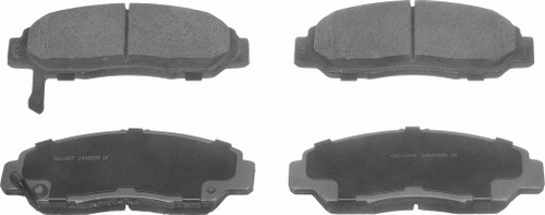 ThermoQuiet Front Disc Brake Pad Set Ceramic QC1276 - top view
