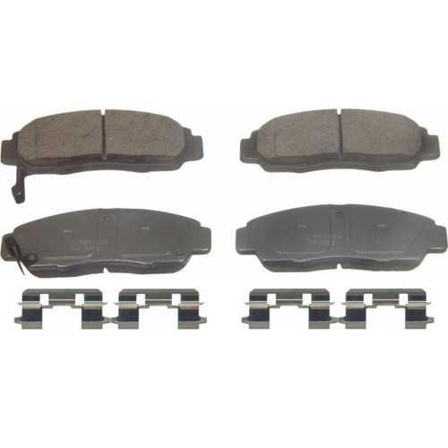 ThermoQuiet Front Disc Brake Pad Set Ceramic QC787 - angled view