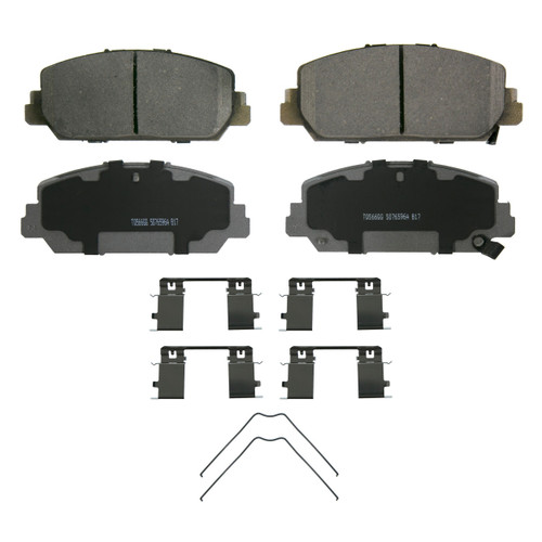 ThermoQuiet Front Disc Brake Pad Set Ceramic QC1832 - top view