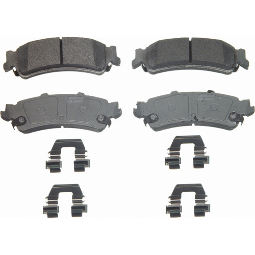 ThermoQuiet Rear Disc Brake Pad Set Ceramic QC792B - angled view