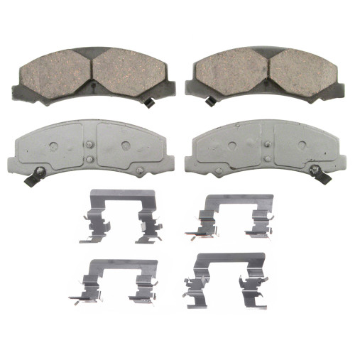 ThermoQuiet Front Disc Brake Pad Set Ceramic QC1159 - top view