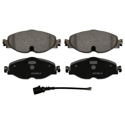 ThermoQuiet Front Disc Brake Pad Set Ceramic QC1760 - top view