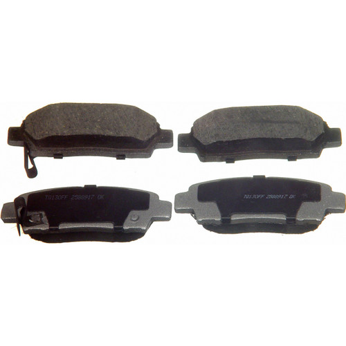 ThermoQuiet Rear Disc Brake Pad Set Ceramic QC672 - angled view