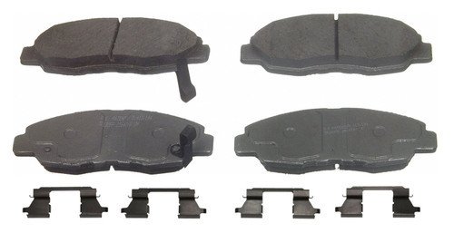 ThermoQuiet Front Disc Brake Pad Set Ceramic QC465A - top view