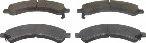 ThermoQuiet Rear Disc Brake Pad Set Ceramic QC989 - top view