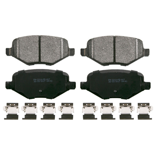 SevereDuty Rear Disc Brake Pad Set SX1754 - top view