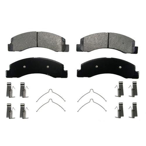 SevereDuty Front Disc Brake Pad Set SX756 - top view