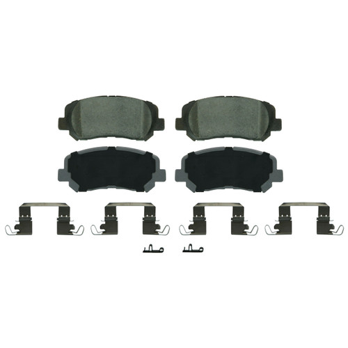 ThermoQuiet Front Disc Brake Pad Set Ceramic QC1640B - top view