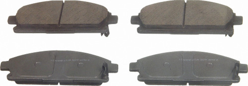 ThermoQuiet Front Disc Brake Pad Set Ceramic QC691 - top view