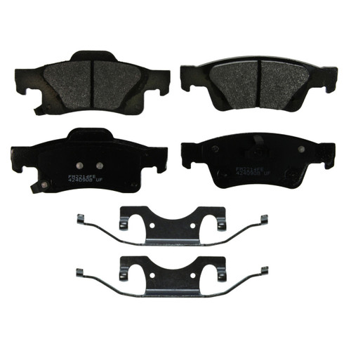 SevereDuty Rear Disc Brake Pad Set SX1498 - top view